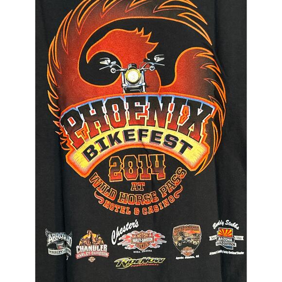 Phoenix 2014 Bike Fest Commemorative Tshirt - Picture 2 of 5